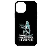 Sorry Can’t Talk The Wind’s Up Windsurfing Case for iPhone 12 mini