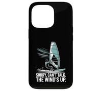 Sorry Can’t Talk The Wind’s Up Windsurfing Case for iPhone 13 Pro