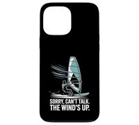 Sorry Can’t Talk The Wind’s Up Windsurfing Case for iPhone 13 Pro Max