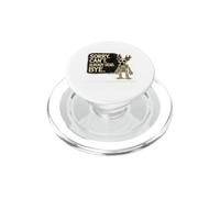 Sorry Can't Already Dead Bye Funny Skeleton Deer Halloween PopSockets PopGrip for MagSafe