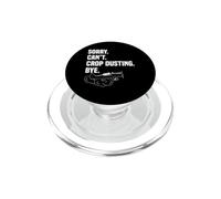 Sorry. Can't. Crop Dusting. Bye. Spray Plane Aerial Farm PopSockets PopGrip for MagSafe