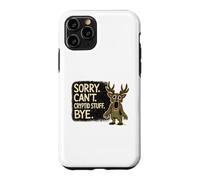 Sorry Can't Cryptid Stuff Bye Funny Cryptid Monster Design Case for iPhone 11 Pro