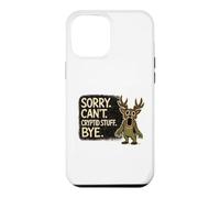 Sorry Can't Cryptid Stuff Bye Funny Cryptid Monster Design Case for iPhone 12 Pro Max