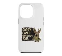 Sorry Can't Cryptid Stuff Bye Funny Cryptid Monster Design Case for iPhone 13 Pro