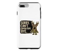Sorry Can't Cryptid Stuff Bye Funny Cryptid Monster Design Case for iPhone 7 Plus/8 Plus