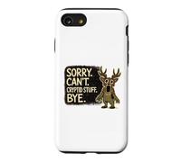 Sorry Can't Cryptid Stuff Bye Funny Cryptid Monster Design Case for iPhone SE (2020) / 7/8