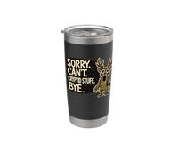 Sorry Can't Cryptid Stuff Bye Funny Cryptid Monster Design Stainless Steel Insulated Tumbler