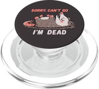Sorry Can't Go Im Dead PopSockets PopGrip for MagSafe