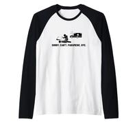 Sorry Can't Paramedic Bye Funny MS EMT Paramedic Raglan Baseball Tee