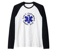Sorry Can't Paramedic Bye Funny MS EMT Paramedic Raglan Baseball Tee