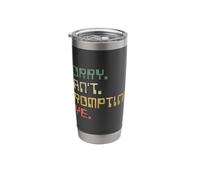 Sorry Can't Prompting Bye Funny AI Generative Art Stainless Steel Insulated Tumbler