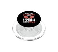 Sorry Can't Recovering From Appendix Removal Bye Surgery PopSockets PopGrip for MagSafe