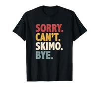Sorry Can't Skimo Bye Ski Mountaineering Value Graphic T-Shirt