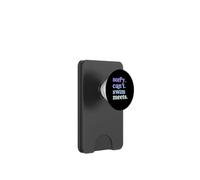 Sorry Can't Swim Meets Retro Swimming Funny Sports Mom PopSockets PopWallet for MagSafe