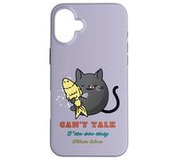 Sorry Can't Talk I'm On My Other Line Fishing Dad Reel Case for iPhone 16 Plus