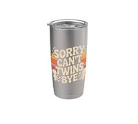 Sorry Can't Twins Bye Parenting Busy Stainless Steel Insulated Tumbler