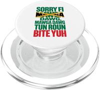 Sorry Fi Mawga Dawg Patois Jamaican Proverbs And Meaning PopSockets PopGrip for MagSafe