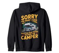 Sorry For Said Outdoor Mountain Road Trips Van Motorhome RV Zip Hoodie