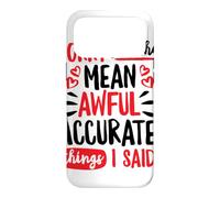 Sorry for the Mean Awful Accurate Things I Said Doodle Case for iPhone 17 Pro Max