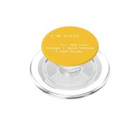 Sorry for the Things I Said Before I Had Birds PopSockets PopGrip for MagSafe