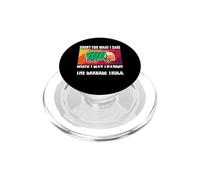Sorry for What I Said When I Was Loading the Garbage Truck PopSockets PopGrip for MagSafe