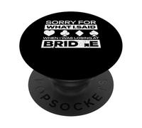 Sorry For What I Said When I Was Losing At Bridge Player PopSockets Adhesive PopGrip