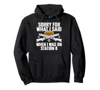 Sorry For What I Said When I Was On Station 8 Trap Pullover Hoodie