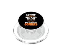 Sorry For What I Said When I Was Playing Congas Drummer PopSockets PopGrip for MagSafe