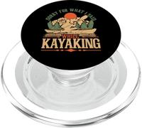 Sorry for what I said while Kayaking Funny Kayak PopSockets PopGrip for MagSafe