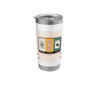 Sorry for What I Said While Playing Euchre Stainless Steel Insulated Tumbler
