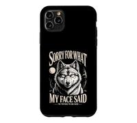Sorry For What My Face Said Im Trying To Be Nice Case for iPhone 11 Pro Max