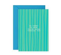 Sorry For Your Loss Card - Get Well Soon Card - Condolences Card, Sympathy Cards Loss Of Husband Wife Mom Dad - Emotional Support Gift - Comes With Stickers By Central 12