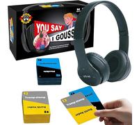 Sorry Game You Say I Guessbased, Sorry Lip Reading Game For Adults, Uncensored Lip Reading Adult Board Game On The Headphone, Funny Phrase Combos-Card Games, Tiktok Trend 2+ Players 40,000 Funny Phras