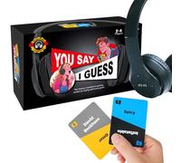 Sorry Game You Say I Guessbased, Uncensored Lip Reading Adult Board Game, TikTok Headphone Challenge 40,000 Funny Phrases for Adults (3)