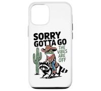 Sorry Gotta Go The Vibes Are Off Cowboy Case for iPhone 12/12 Pro