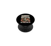 Sorry Gotta Go The Vibes Are Off Frog Meme PopSockets Adhesive PopGrip