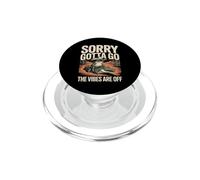 Sorry Gotta Go The Vibes Are Off Frog Meme PopSockets PopGrip for MagSafe