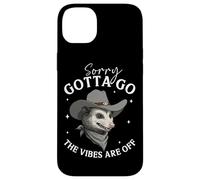 Sorry Gotta Go The Vibes Are Off Opossum Case for iPhone 14 Plus