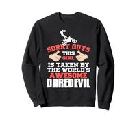 Sorry Guys She's Taken By A Wild Motorcycle Sweatshirt