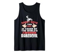 Sorry Guys She's Taken by A Wild Motorcycle Tank Top