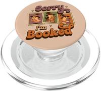 Sorry I am Booked Ghost Reading Book Lover Teacher Halloween PopSockets PopGrip for MagSafe