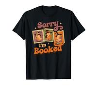 Sorry I am Booked Ghost Reading Book Lover Teacher Halloween T-Shirt