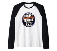 Sorry I Am Cranky I Am Going Through My Terrible 70s Light Raglan Baseball Tee
