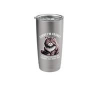Sorry I Am Cranky I Am Going Through My Terrible 70s Light Stainless Steel Insulated Tumbler