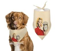 Sorry, I Am Late Dog Bandana Puppy Cat Scarfs Bibs Washable Triangle Kerchief Pet Gifts