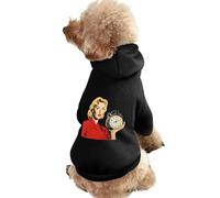 Sorry, I Am Late Dog Hoodie Shirts Pet Clothes for Small Puppy Cat Costume XS