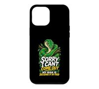 Sorry I Can't Come Out Biak Python Snake Humor Case for iPhone 12 Pro Max