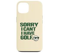 "Sorry I Can't, Have Golf " Fun Gift For Golfers Man Cave Case for iPhone 13