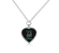 Sorry I Can't Hear You I Am Gaming Personalized Pet Urn Necklace Keepsake Urn Pendant Cremation Jewelry Gifts for Dog Cat Lover