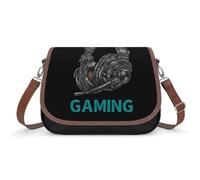 Sorry I Can't Hear You I Am Gaming Women's Crossbody Bag Fashion Shoulder Handbags Message Tote Bag with Adjustable Strap